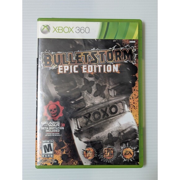 Bulletstorm Epic Edition - Xbox 360 - Game Case & Insert Excellent Condition - Picture 3 of 3